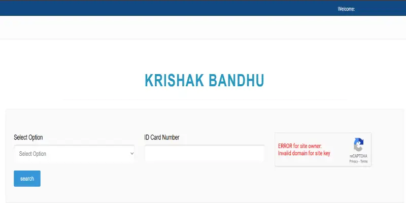 Krishak Bandhu Status Check